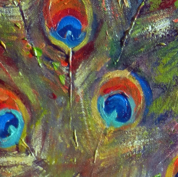 Peacock 24x20