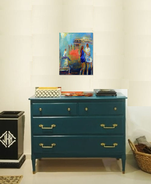 Girl Talk - 20x16