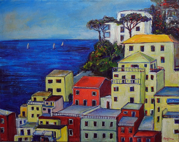 PORTOFINO ITALY 30x24