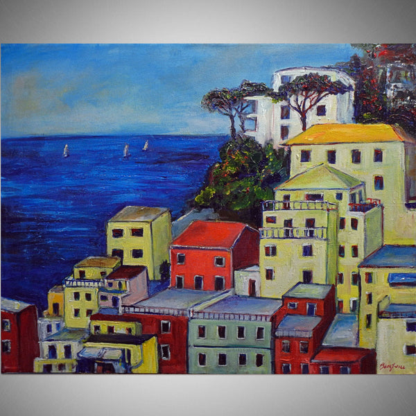 PORTOFINO ITALY 30x24