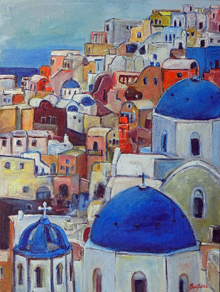 Fira Santorini - GREECE II 24x18