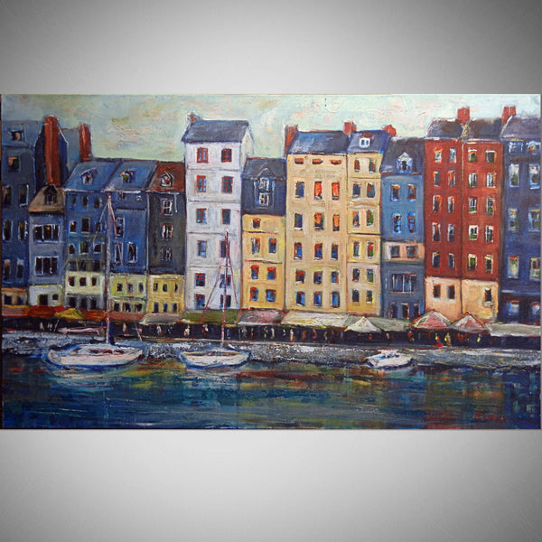 Honfleur France 48x30