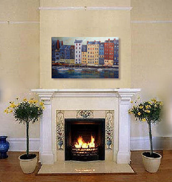 Honfleur France 48x30
