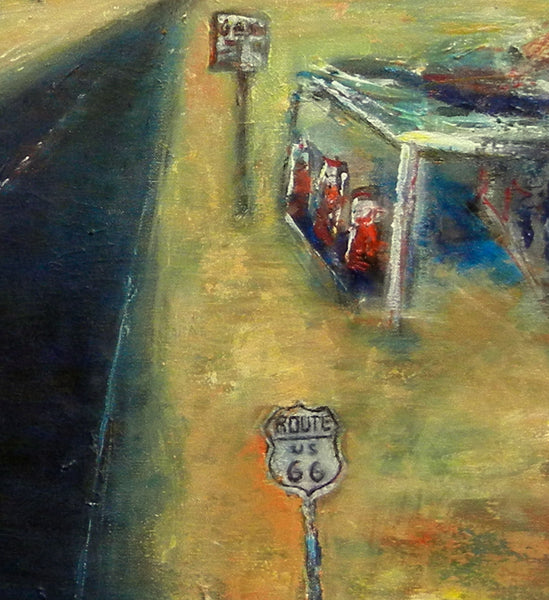 Highway Route 66 - 48x30