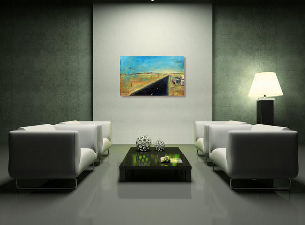 Highway Route 66 - 48x30