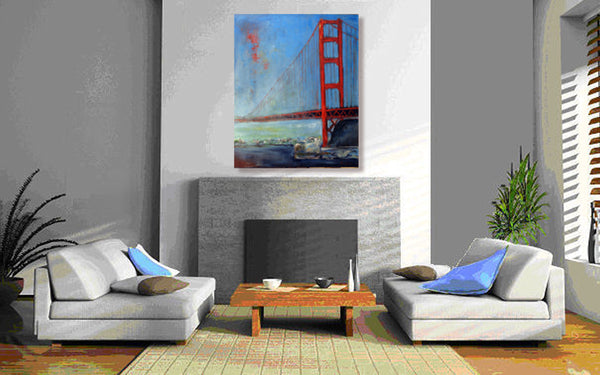 San Francisco Golden Gate Bridge wall decor