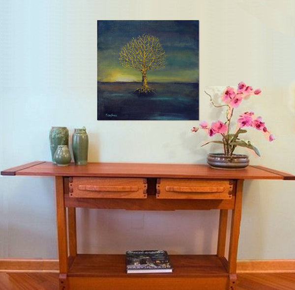 Golden Tree 20x20