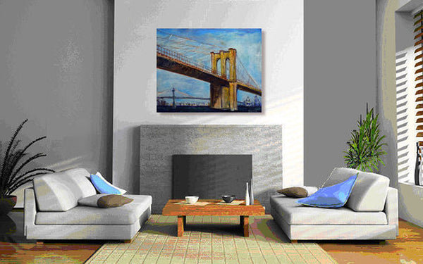 Brooklyn Bridge - New York 30x24
