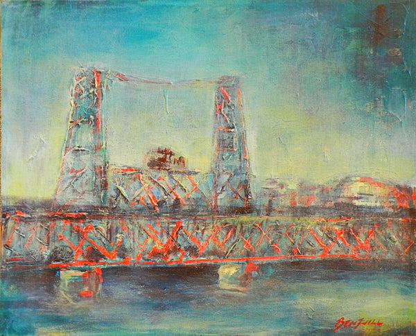 Portland Steel Bridge 20x16